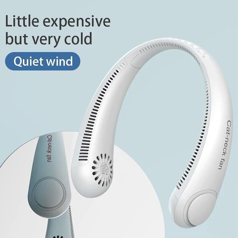 Ventilador de cuello portátil sin aspas